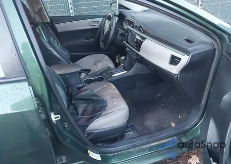 2015 Toyota Corolla Le z USA, uszkodzony, nr VIN 2T1BURHE3FC398045